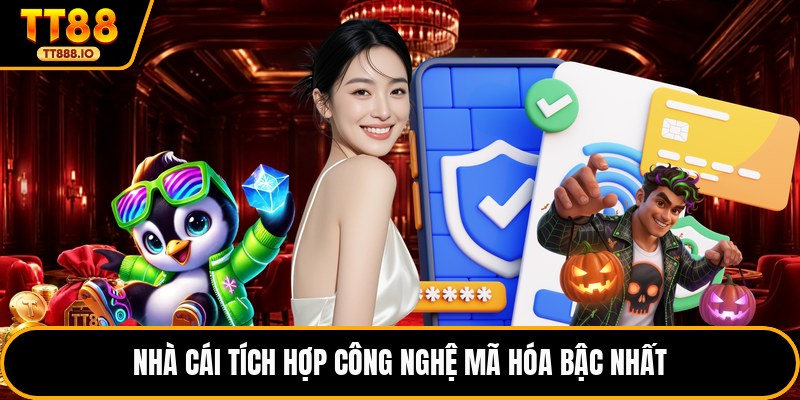 Nhà cái tích hợp công nghệ mã hóa bậc nhất